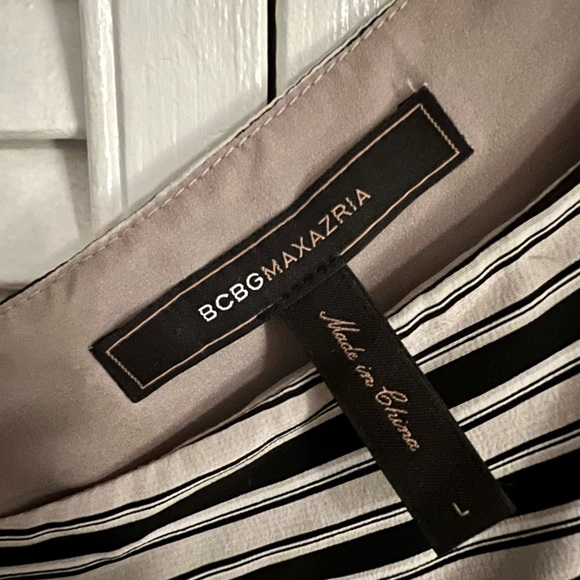 BCBG Max Azria Stevie asymmetrical one-shoulder silk dress - Picture 7 of 8